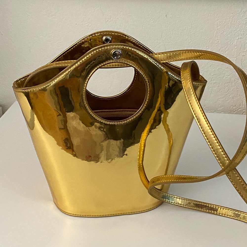 Elizabeth and James gold bag